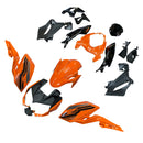 Amotopart Kawasaki Z400 2018–2020 Verkleidungsset, Karosserie, Kunststoff, ABS