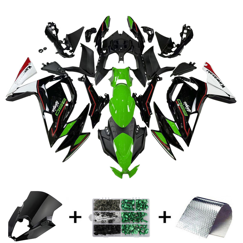 Kawasaki ER-6F Ninja650 2020-2023 kåpa set kropp ABS