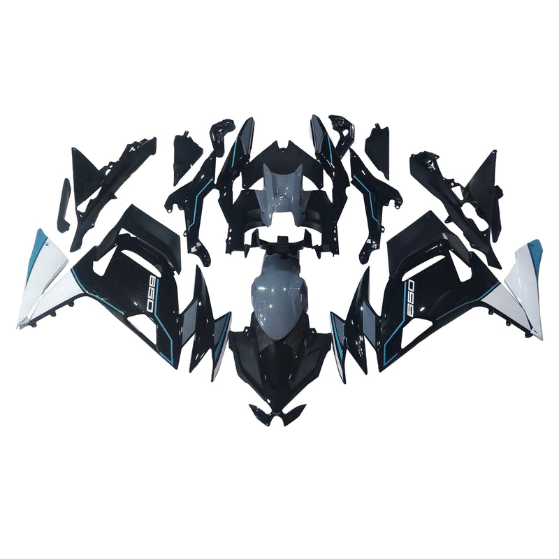 2020-2023 Kawasaki ER-6F Ninja 650 Peças de carenagem de injeção ABS corporal