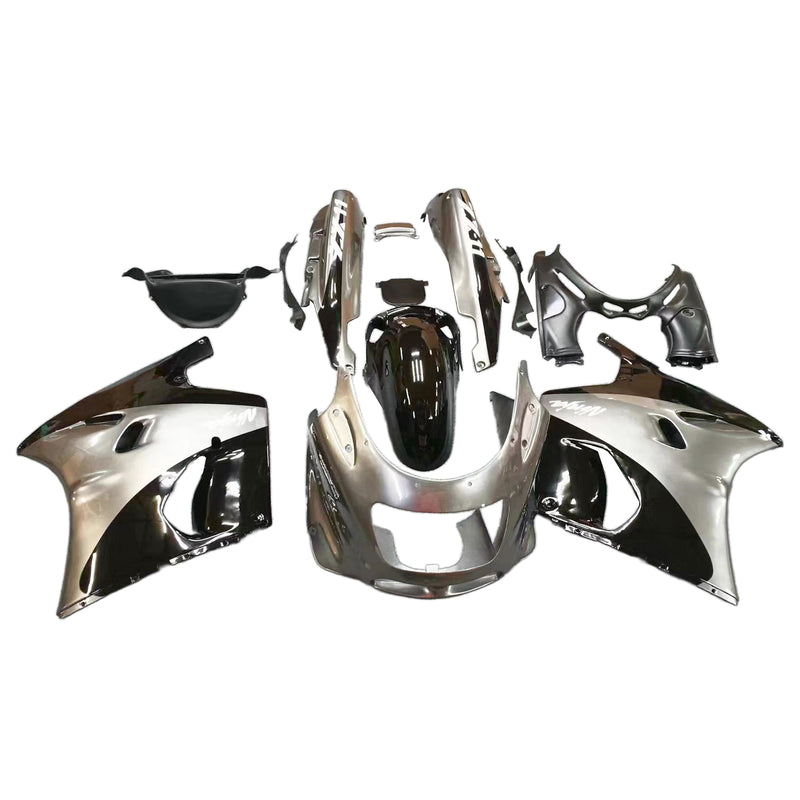 Amotopart Kawasaki ZZR1100 1993-2003 Fairing Sett Body Plastic