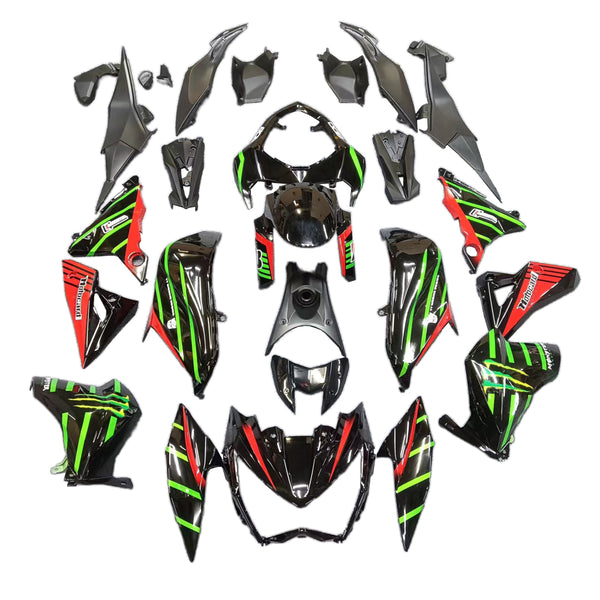 Amotopart kåpa Set för Kawasaki Z800 2013-2018 Body Plastic ABS