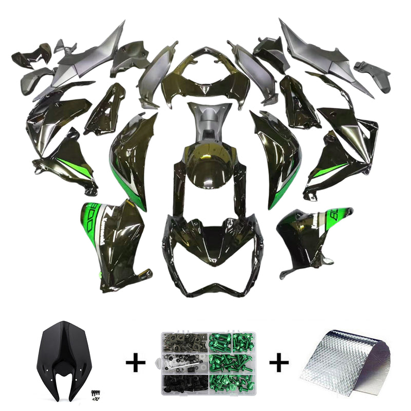 Amotopart kåpa Set för Kawasaki Z800 2013-2018 Body Plastic ABS