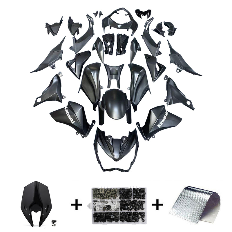 Amotopart kåpa Set för Kawasaki Z800 2013-2018 Body Plastic ABS