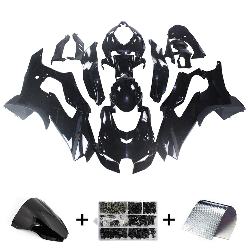 Amotopart Kawasaki ZX-10R ZX10R 2021-2023 Fairing Set Body ABS