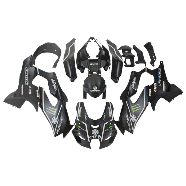 Amotopart Kawasaki ZX-10R ZX10R 2021-2023 Fairing Set Body ABS