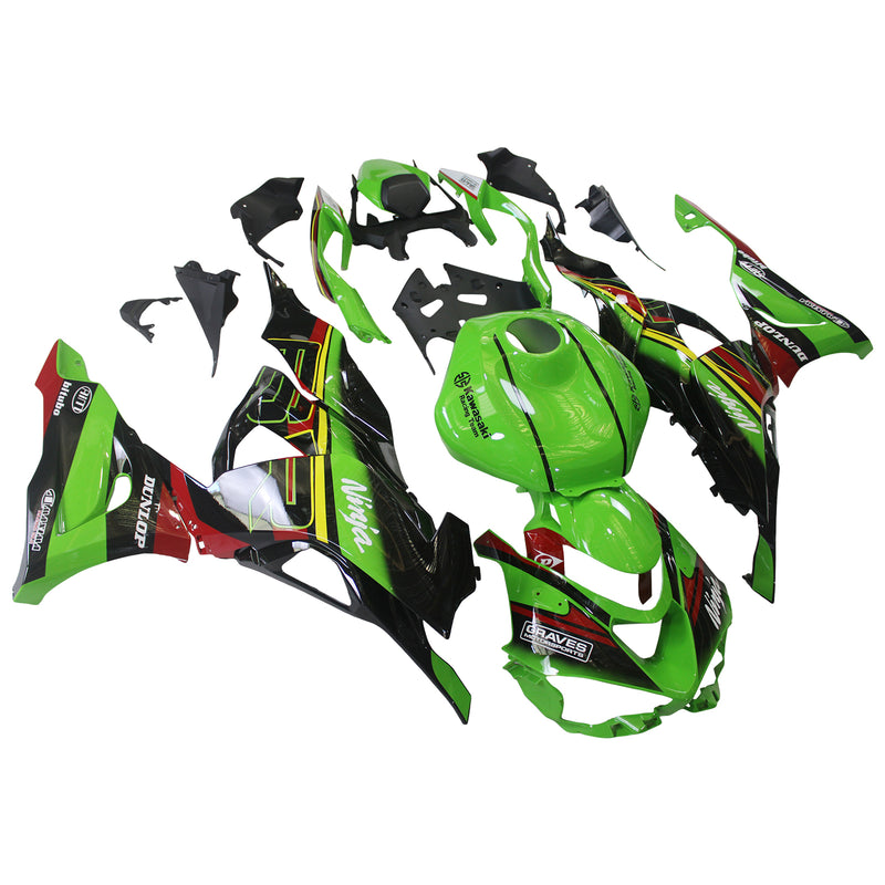 2024 Kawasaki ZX-6R ZX6R Injection Fairing Kit Body Plast ABS