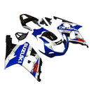 Carenagens 2000-2002 Suzuki GSXR 1000 Prata Azul Preto GSXR Genérico