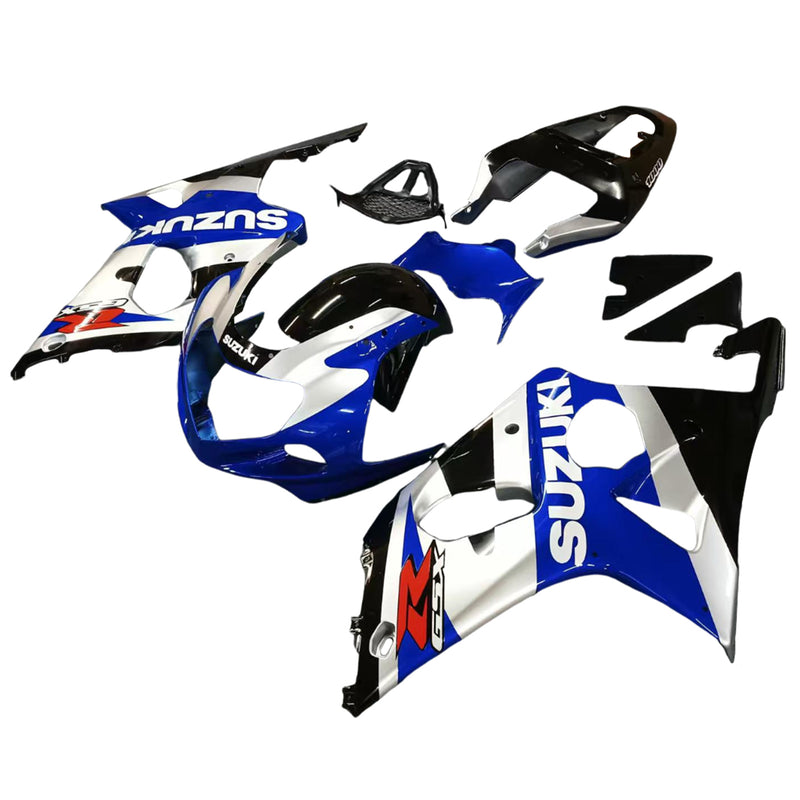 Kotelot 2000-2002 Suzuki GSXR 1000 Hopeansininen Musta GSXR Racing Generic