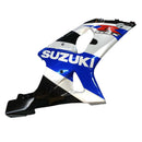Carenagens 2000-2002 Suzuki GSXR 1000 Prata Azul Preto GSXR Genérico