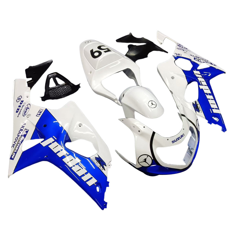 Valaisimet 2000-2002 Suzuki GSXR 1000 White & Blue Jordan Racing Generic