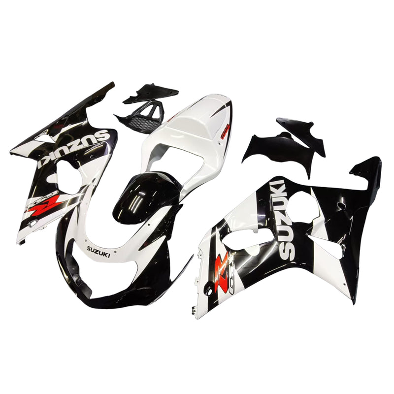 2000-2002 Suzuki GSXR1000 K1 K2 salgssett for injeksjon karosseri plast ABS