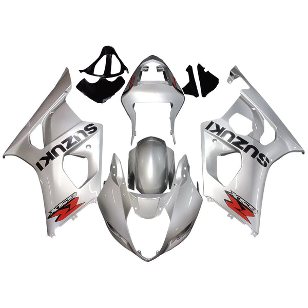 Carenados 2003-2004 Suzuki GSXR 1000 Plata GSXR Genérico