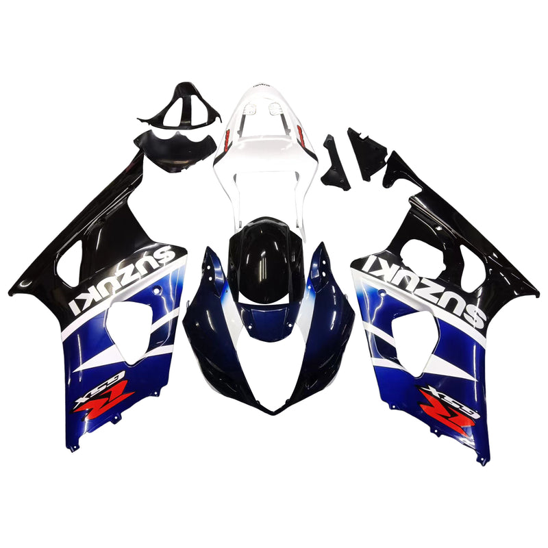 For GSX R 1000 2003-2004 Body Fairing ABS sprøytestøpt plastsett Generisk