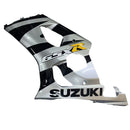 Carenagens 2003-2004 Suzuki GSXR 1000 Prata e Preto GSXR Genérico