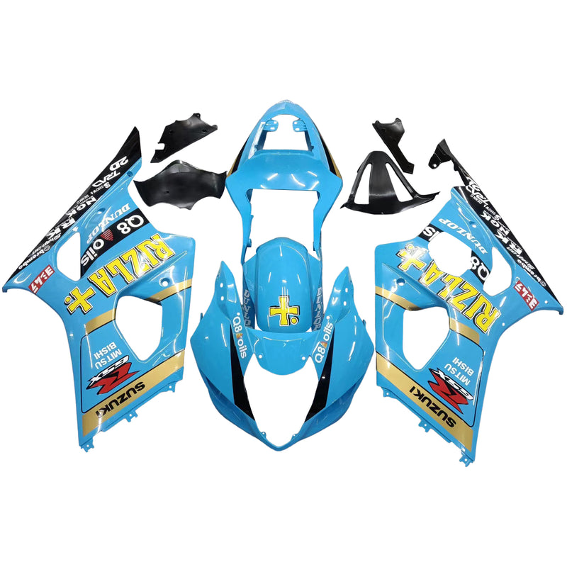 Fairings 2003-2004 Suzuki GSXR 1000 Blue Rizla Suzuki Generic