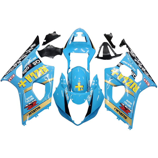 Kotelot 2003-2004 Suzuki GSXR 1000 Sininen Rizla Suzuki Racing Generic