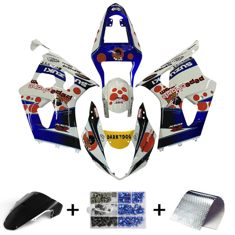 Fairings 2003-2004 Suzuki GSXR 1000 Flerfärgad Pepephone Generic