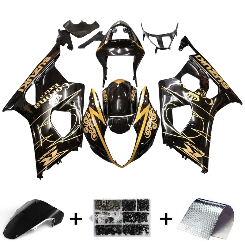 Kit de gatilho de injeção Suzuki GSXR1000 K3 2003-2004 para carroceria de plástico ABS