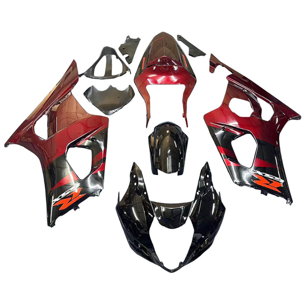 2003-2004 Suzuki GSXR1000 K3 Injection Fairing Set Body Plastic ABS