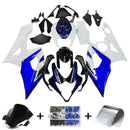 Verkleidungen 2005-2006 Suzuki GSXR 1000 Weiß &amp; Blau GSXR Racing Generic