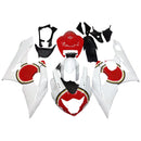 Verkleidungen 2005-2006 Suzuki GSXR 1000 Weiß &amp; Rot Lucky Strike Generic