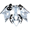 Für GSXR1000 2005–2006 Karosserieverkleidung Weiß Schwarz ABS-Spritzguss-Kunststoff-Set Generisch