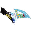 Kapotáž 2005-2006 Suzuki GSXR 1000 Blue Black Rizla Generic