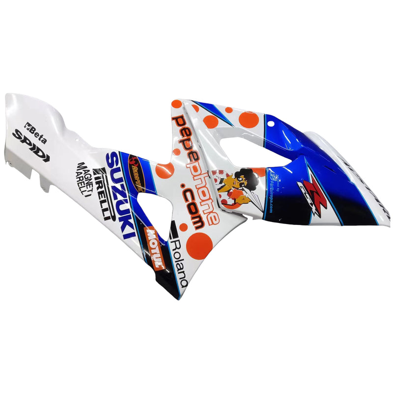 Para GSXR1000 2005-2006 Painéis da carroceria Multicolor ABS Kit de plástico moldado por injeção genérico