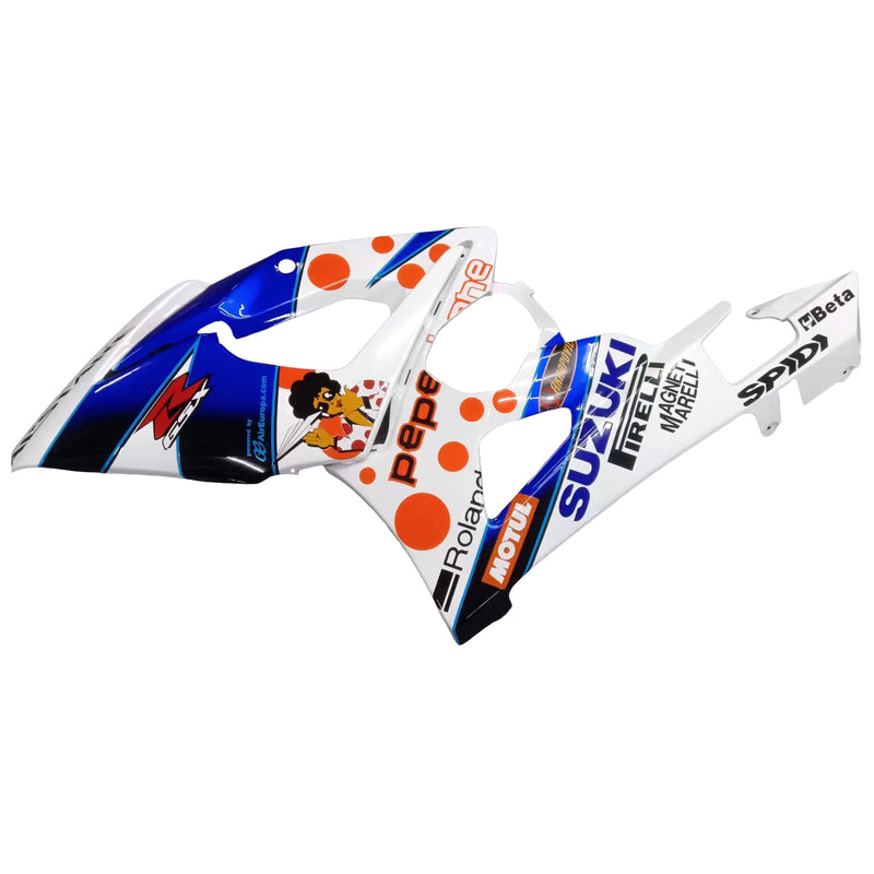 Für GSXR1000 2005–2006 Karosserieverkleidung, mehrfarbiges ABS-Spritzguss-Kunststoff-Set, generisch