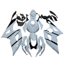 Amotopart Suzuki GSXR1000 2005–2006 K5 Verkleidungsset, Karosserie, Kunststoff, ABS,Silberfarben