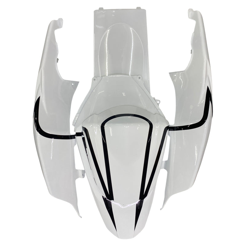 Carenagens 2007-2008 Suzuki GSXR 1000 Branco Preto Alstare Racing Generic