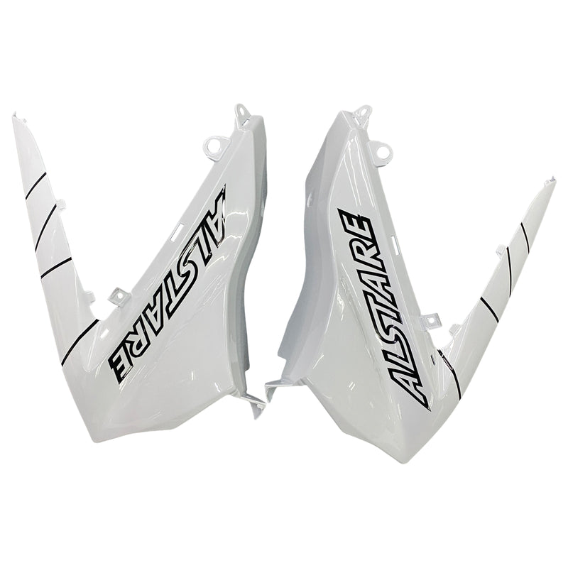 For GSX R 1000 2007-2008 Body Fairing White ABS Sprøytestøpt plastsett Generisk