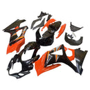 Verkleidungen 2007-2008 Suzuki GSXR 1000 Schwarz &amp; Orange GSXR Generic