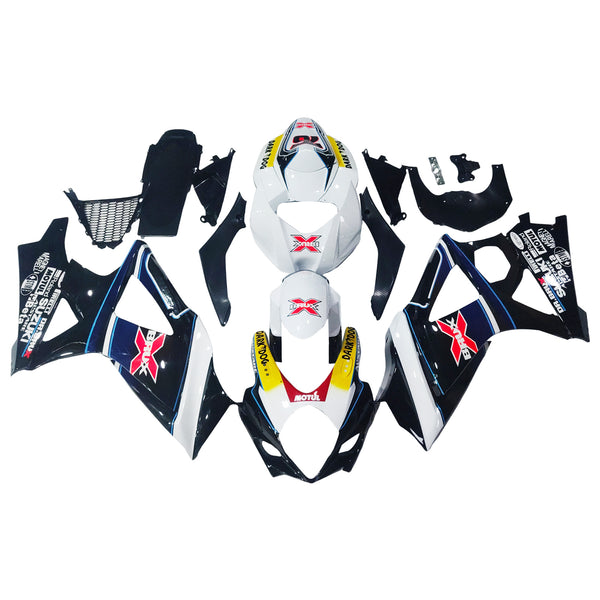 Carenagens 2007-2008 Suzuki GSXR 1000 Multi-Color Brux Racing Genérico