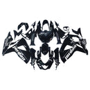 For GSXR 1000 2009-2016 Body Fairing Svart ABS sprøytestøpt plastsett Generisk