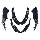Fairings 2009-2016 Suzuki GSXR 1000 Black Jordan Racing Generic