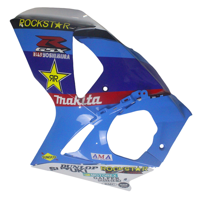 Owiewki 2009-2016 Suzuki GSXR 1000 Blue Rockstar Racing Generic