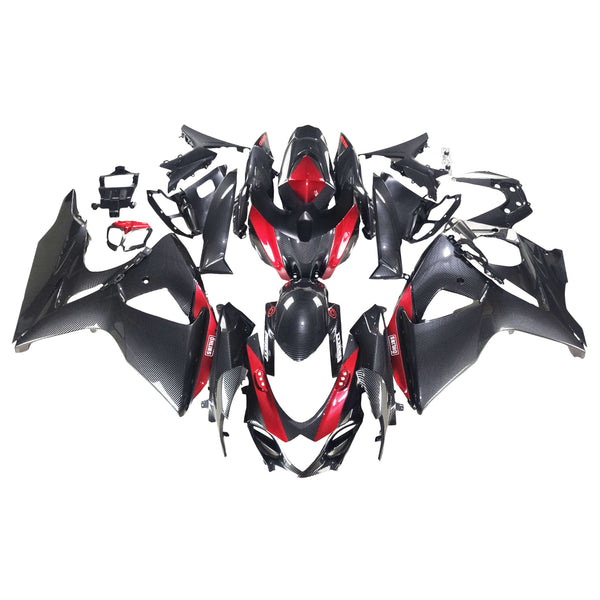 Amotopart Suzuki GSXR1000 2009-2016 K9 kåpa Set Body Plast ABS