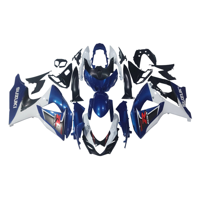 2009-2016 Suzuki GSXR 1000 K9 Sada vstřikovacích kapotáží Tělo plast ABS