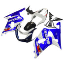 Carenados 2001-2003 Suzuki GSXR 600 Azul y Blanco GSXR Genérico