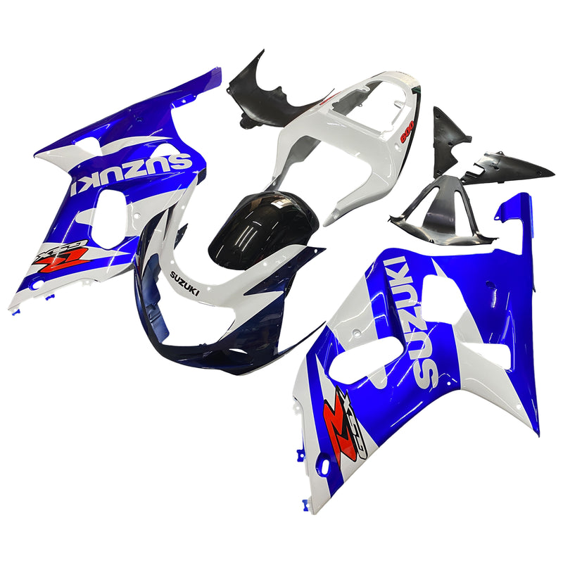 Fairings 2001-2003 Suzuki GSXR 600 Blue & White GSXR Generic