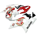 Carenagensg 2001-2003 Suzuki GSXR 600 Branco e Vermelho Lucky Strike Racin Genérico