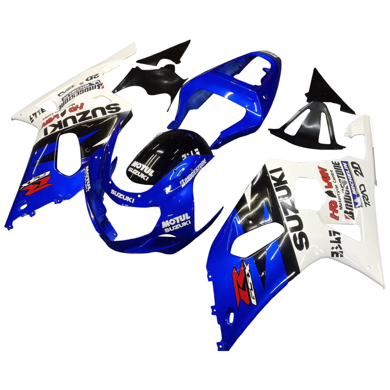 Fairings 2001-2003 Suzuki GSXR 600 Blue Motul Suzuki Generic