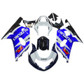 Für GSXR600 2001–2003 Karosserieverkleidung, blaues ABS-Spritzguss-Kunststoff-Set, generisch