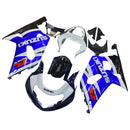 Carenagens 2001-2003 Suzuki GSXR 600 Azul Branco Preto GSXR Racing Genérico