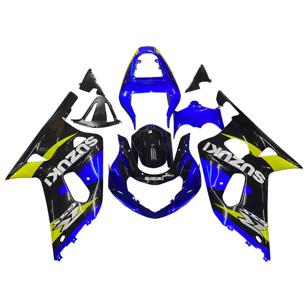 Fairings 2001-2003 Suzuki GSXR 600 Blue & Black GSXR Racing Generic