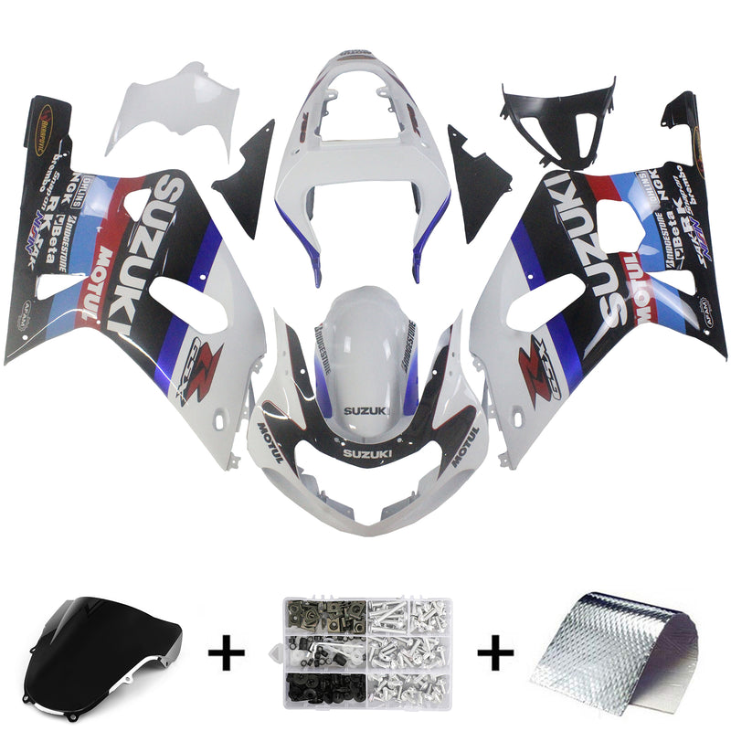 Fairings 2001-2003 Suzuki GSXR 600 Multicolor Suzuki GSXR Generisk