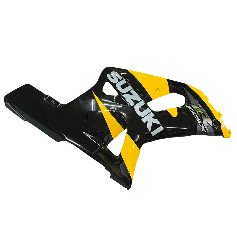 Carenados 2001-2003 Suzuki GSXR 600 Negro y Amarillo GSXR Racing Generic