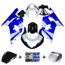 Kåper 2001-2003 Suzuki GSXR 750 Blå &amp; Hvit Suzuki GSXR Racing Generisk