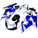Kåper 2001-2003 Suzuki GSXR 750 Blå &amp; Hvit Suzuki GSXR Racing Generisk